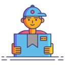 shipping and delivery,delivery,avatar,professions and jobs,people,job,occupation,profession,delivery man,courier